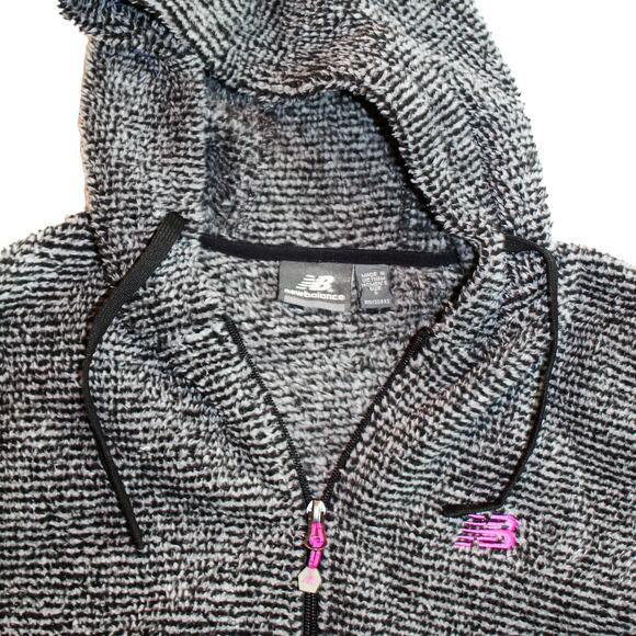 New Balance Women's Fleece Sweatshirt Jacket Small - Picture 4 of 7